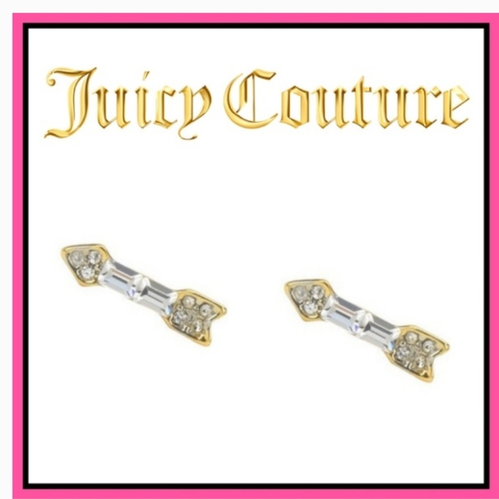 Juicy Couture arrow stud earrings
